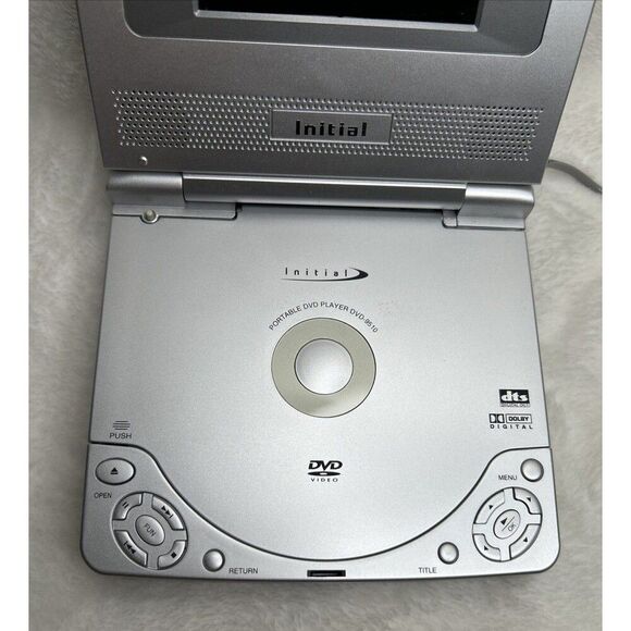 Initial Plug-In Portable DVD Player DVD-9510 With Remote, Carry Case, Cables - Picture 6 of 16